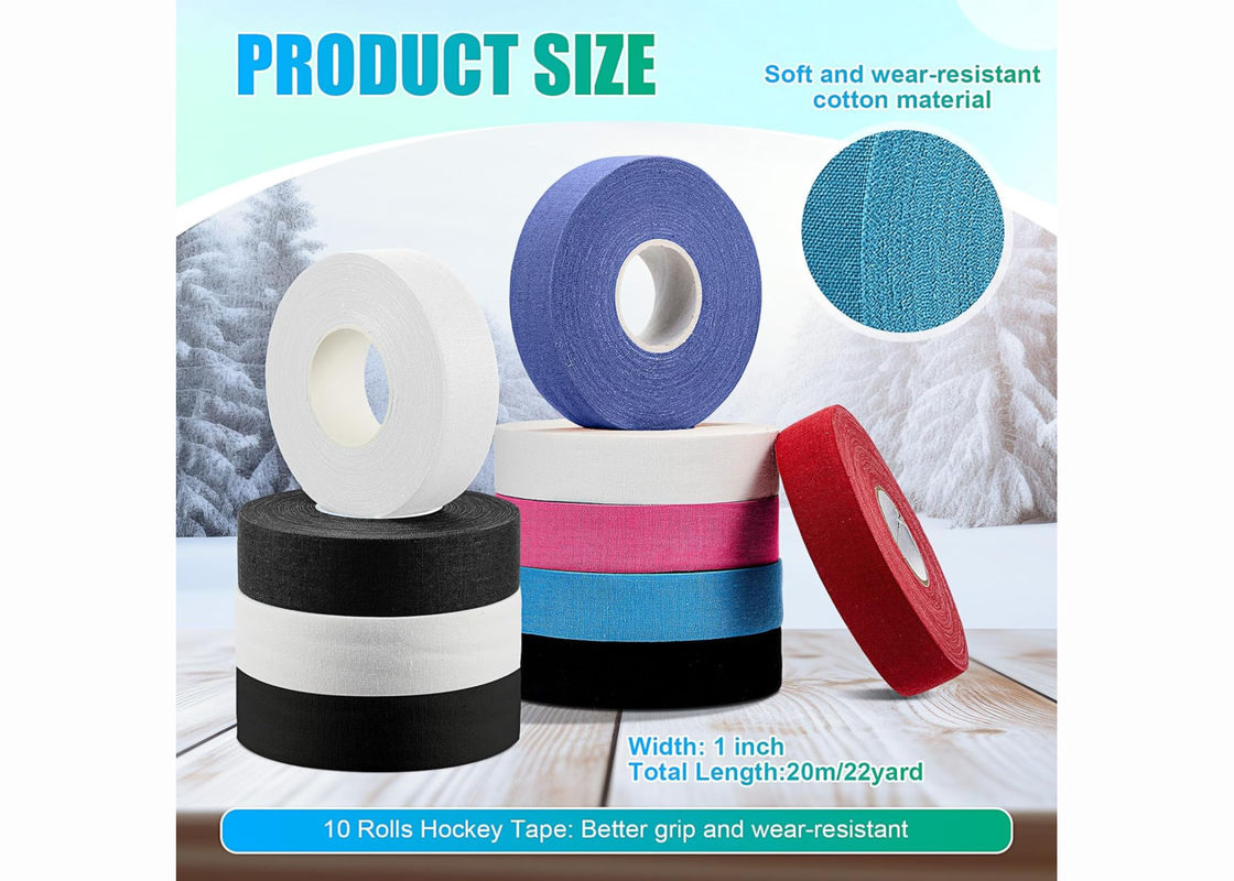 Wear Resistant Hockey Tape in Multiple Colors for Durable and Strong Performance